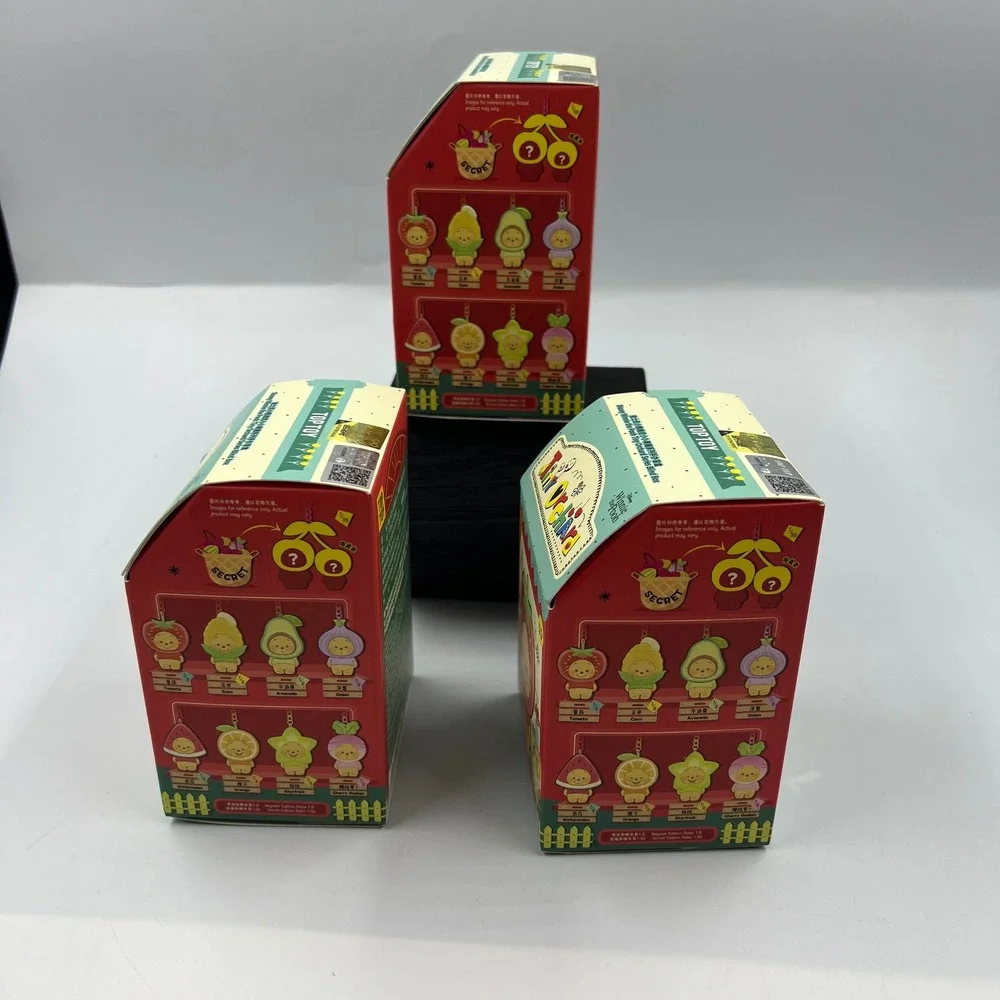 TOP TOY Disney Winnie the Pooh Tiny Orchard Series Blind Box Keychain Lot of 3